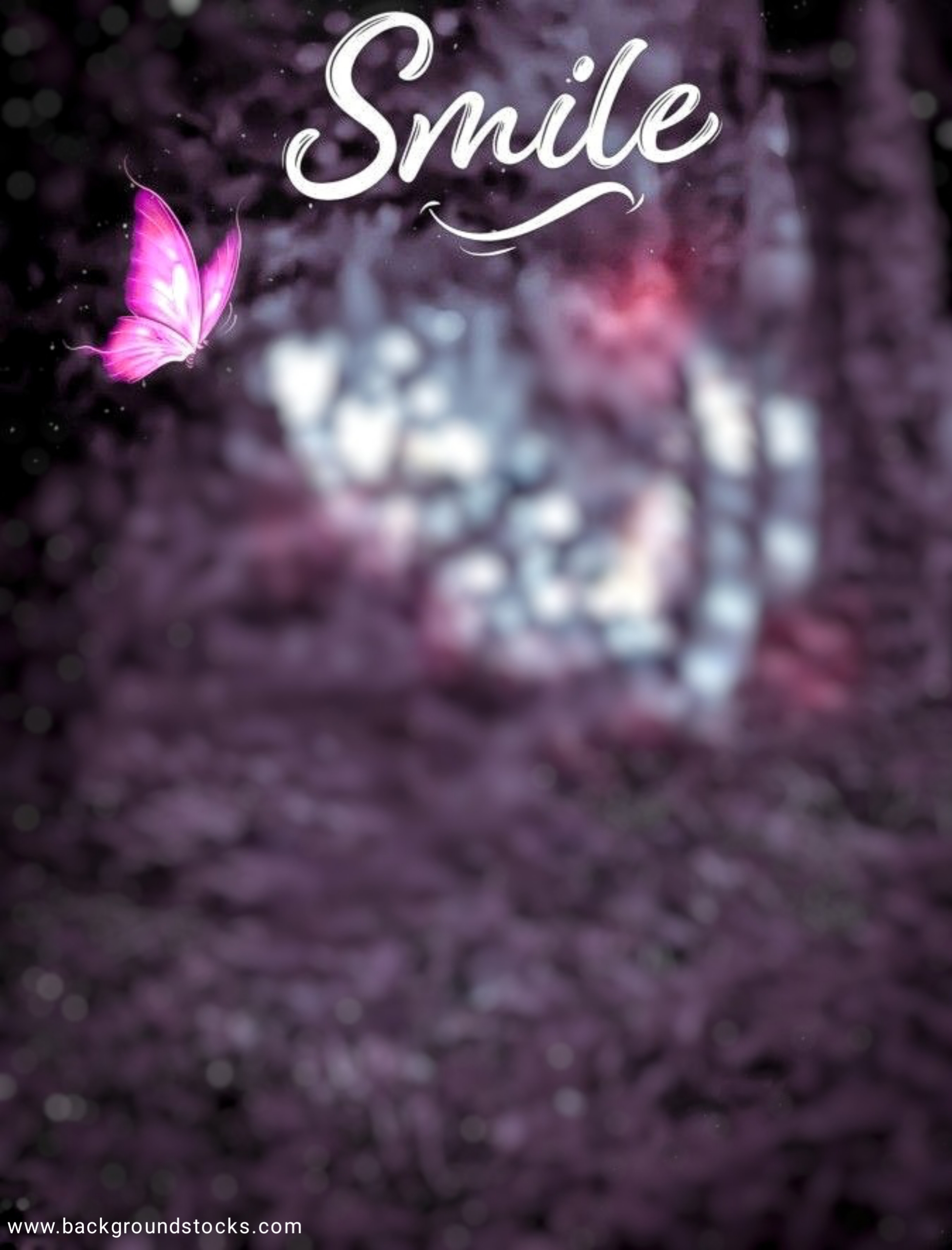 Smile Butterfly CB Background HD Image Download 