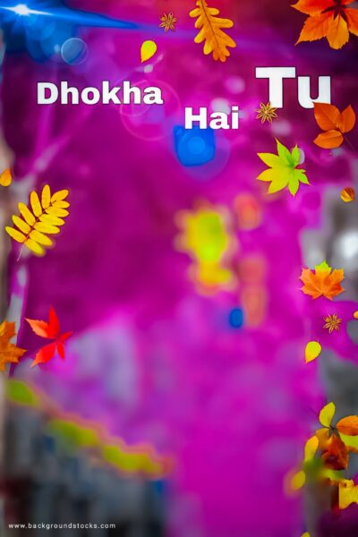 Dhoka He Tu CB Editing Background HD Image 