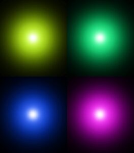 Blue Red Green Pink Soft Light Effect PNG Images HD 