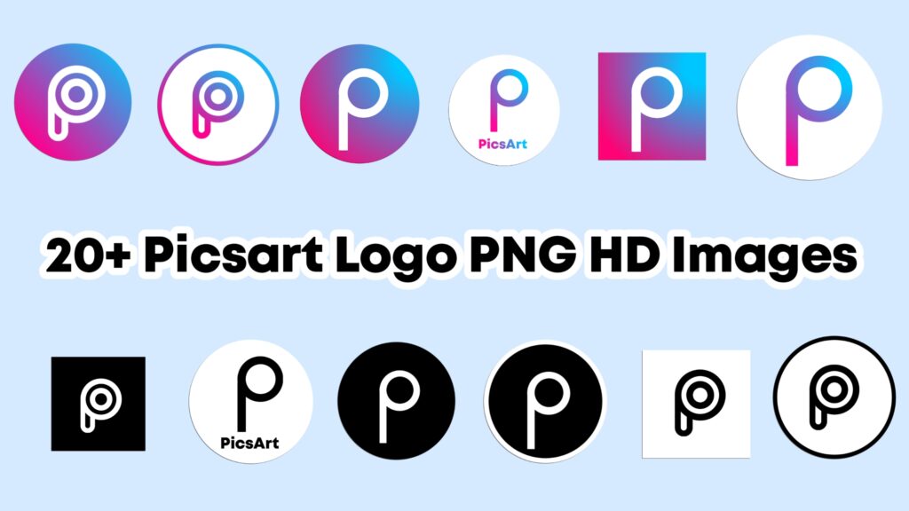 20+ Picsart Logo PNG Images HD Download Stock