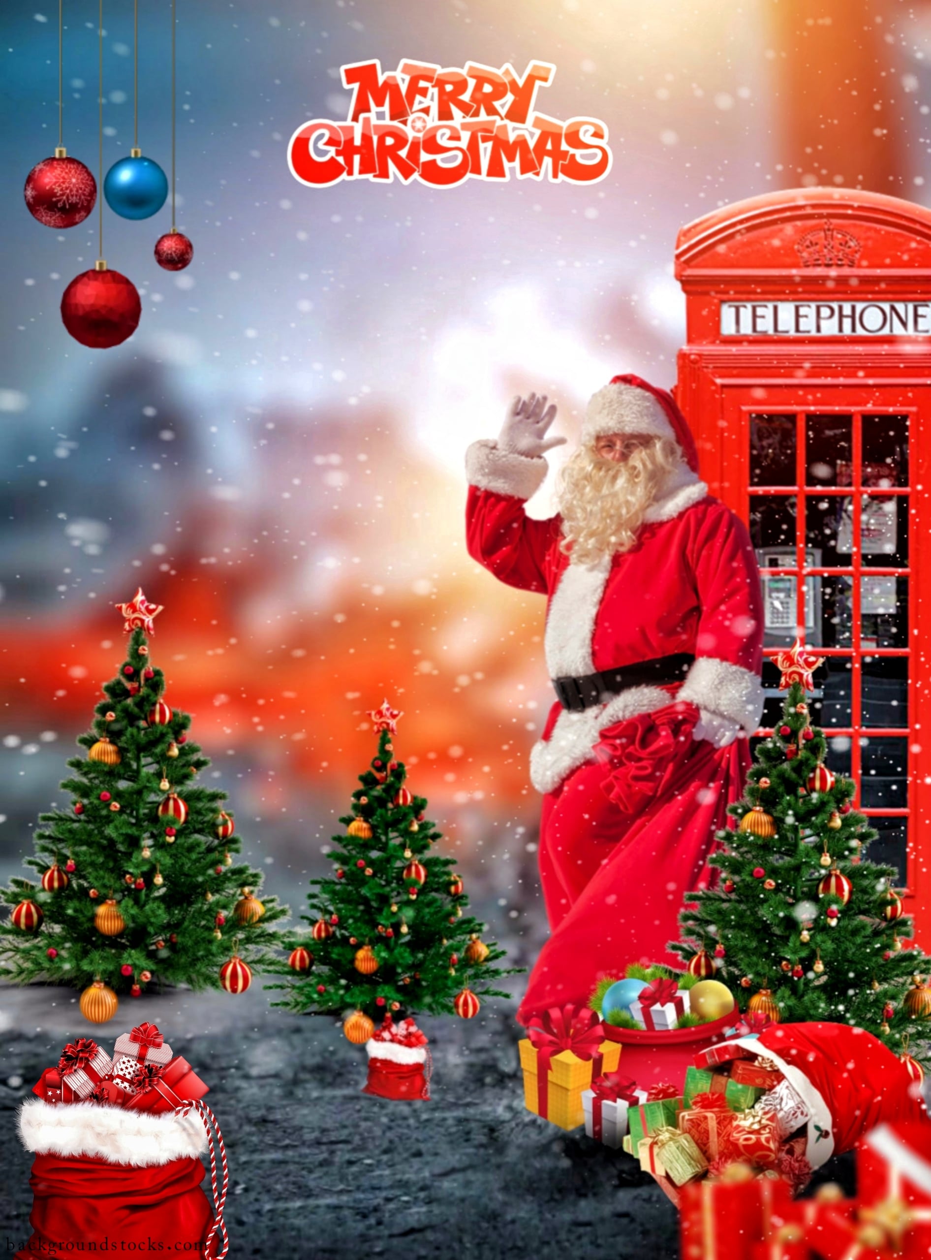 Merry Christmas Background HD Download 