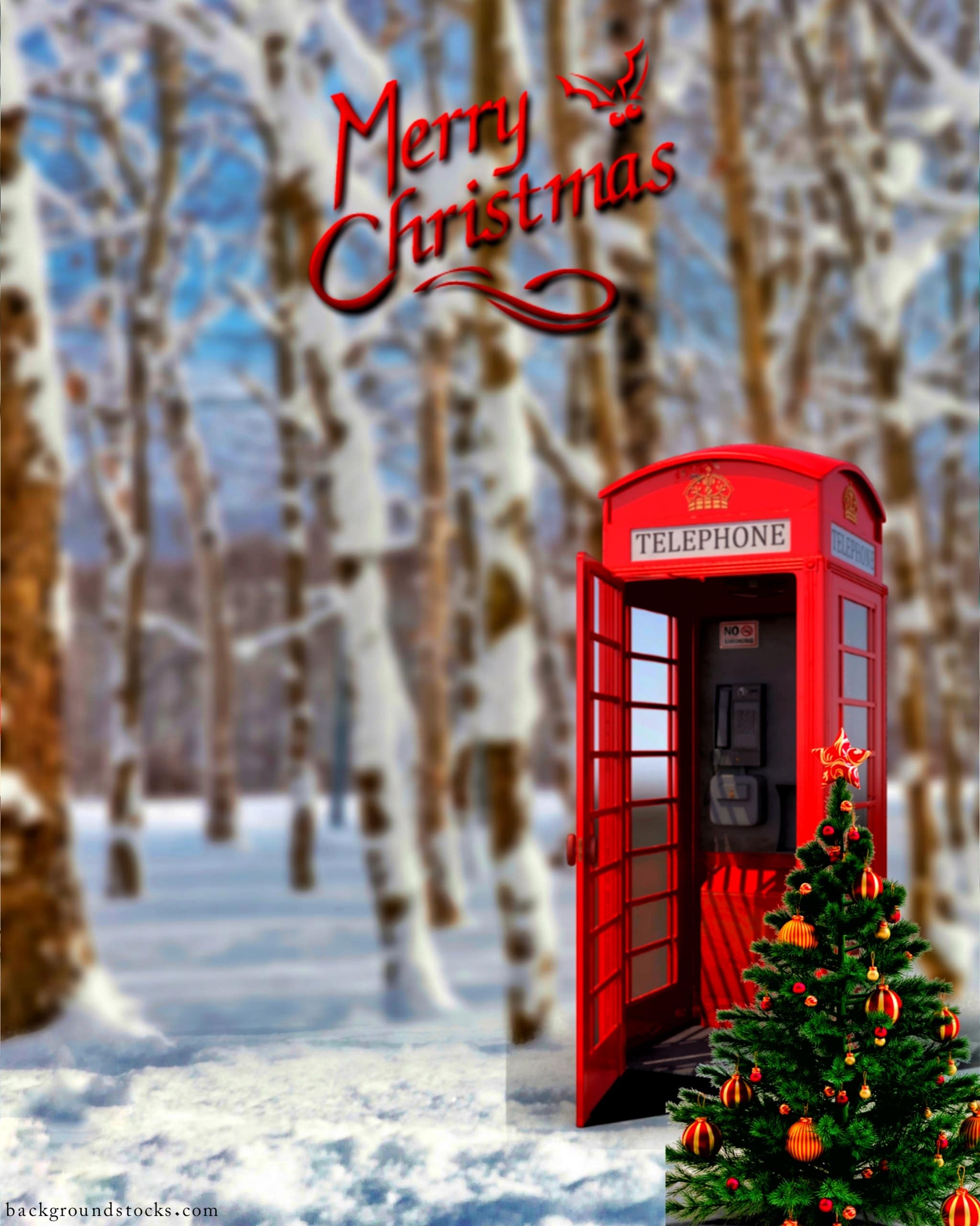Free Download Christmas Background Image 