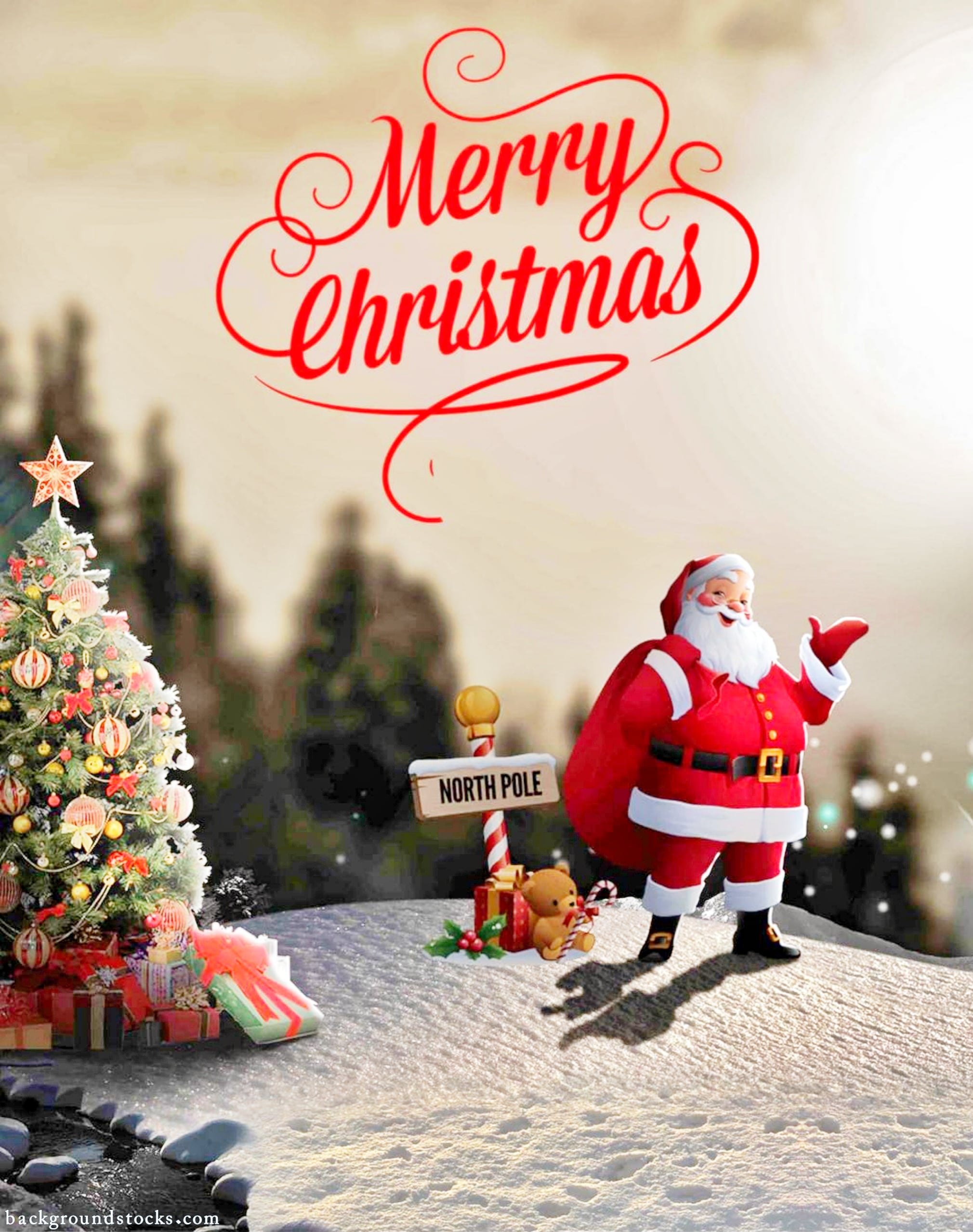 Merry Christmas Background HD 